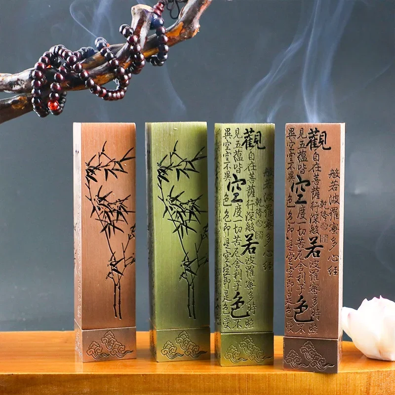 Home Fragrance Incense Sticks - بيت الشاي الحلي البوذية سوترا خشب