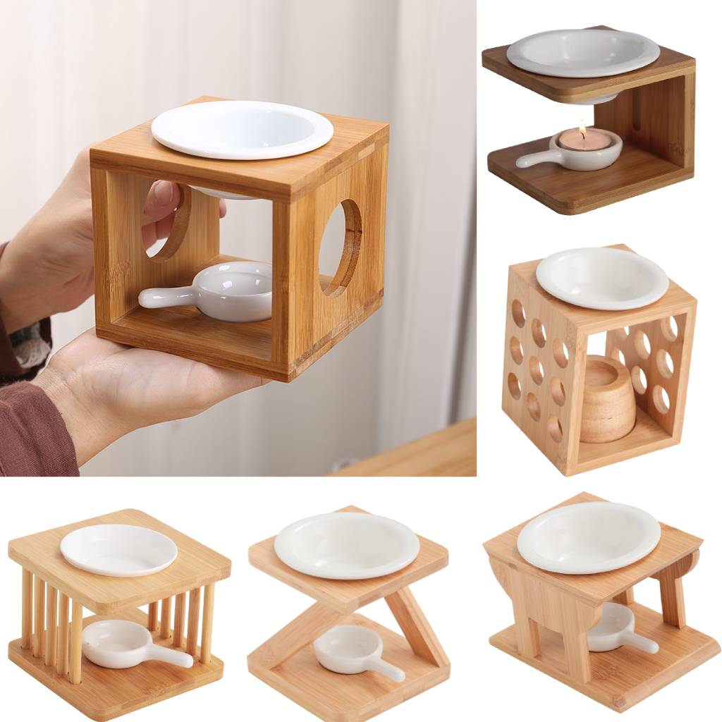 Ceramic Oil Burner - موقد خشبي من الضروري النفط مع