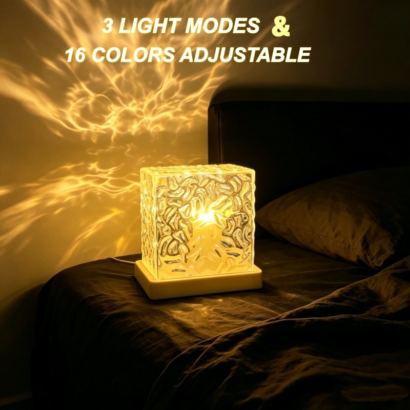 Home Fragrance Ocean Breeze - مصباح إضاءة ليلية جديد بـ 16