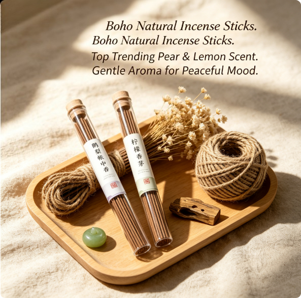 Home Fragrance Trends - عرض ساخن: مجموعة أعواد بخور طبيعية