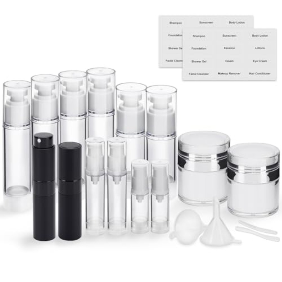 Perfume Atomizer Travel - مجموعة من 20 عبوة عطر بدون