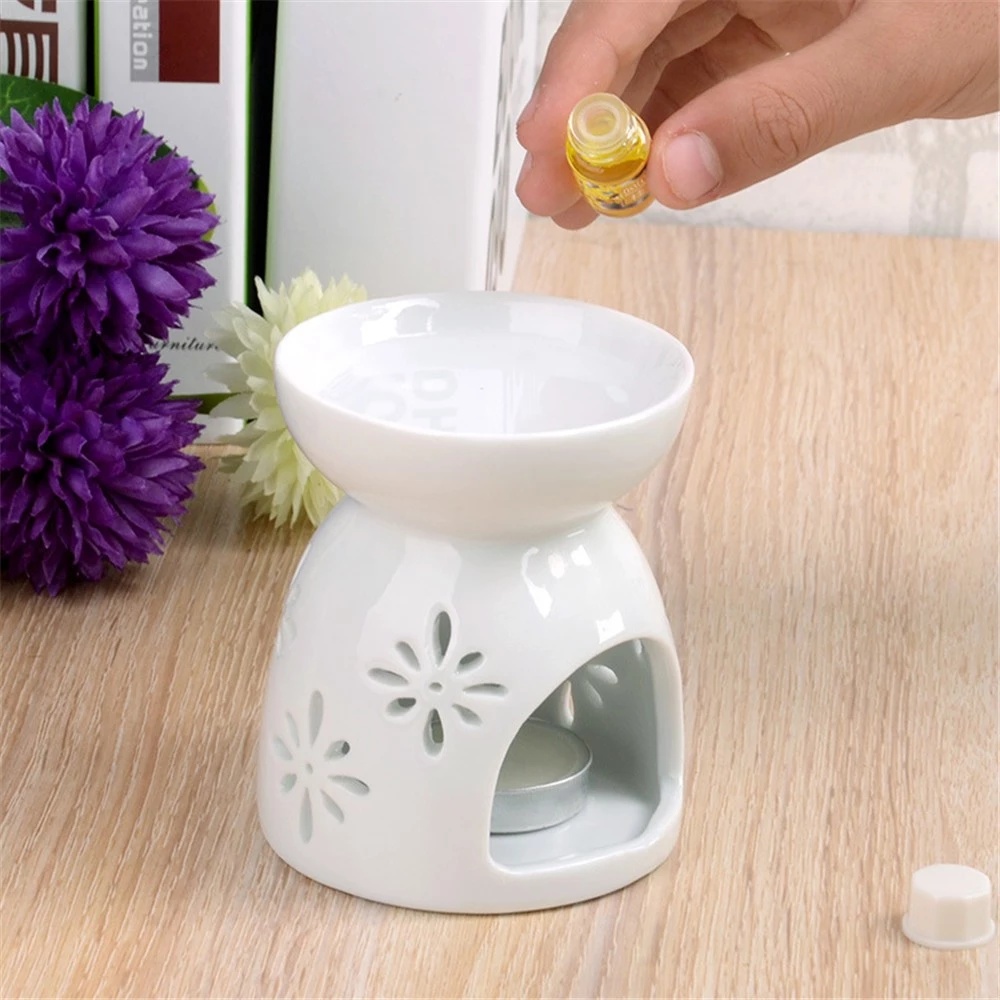 حامل شموع تي لايت، موقد زيوت ع - مراجعة Ceramic Oil Burner وسعره
