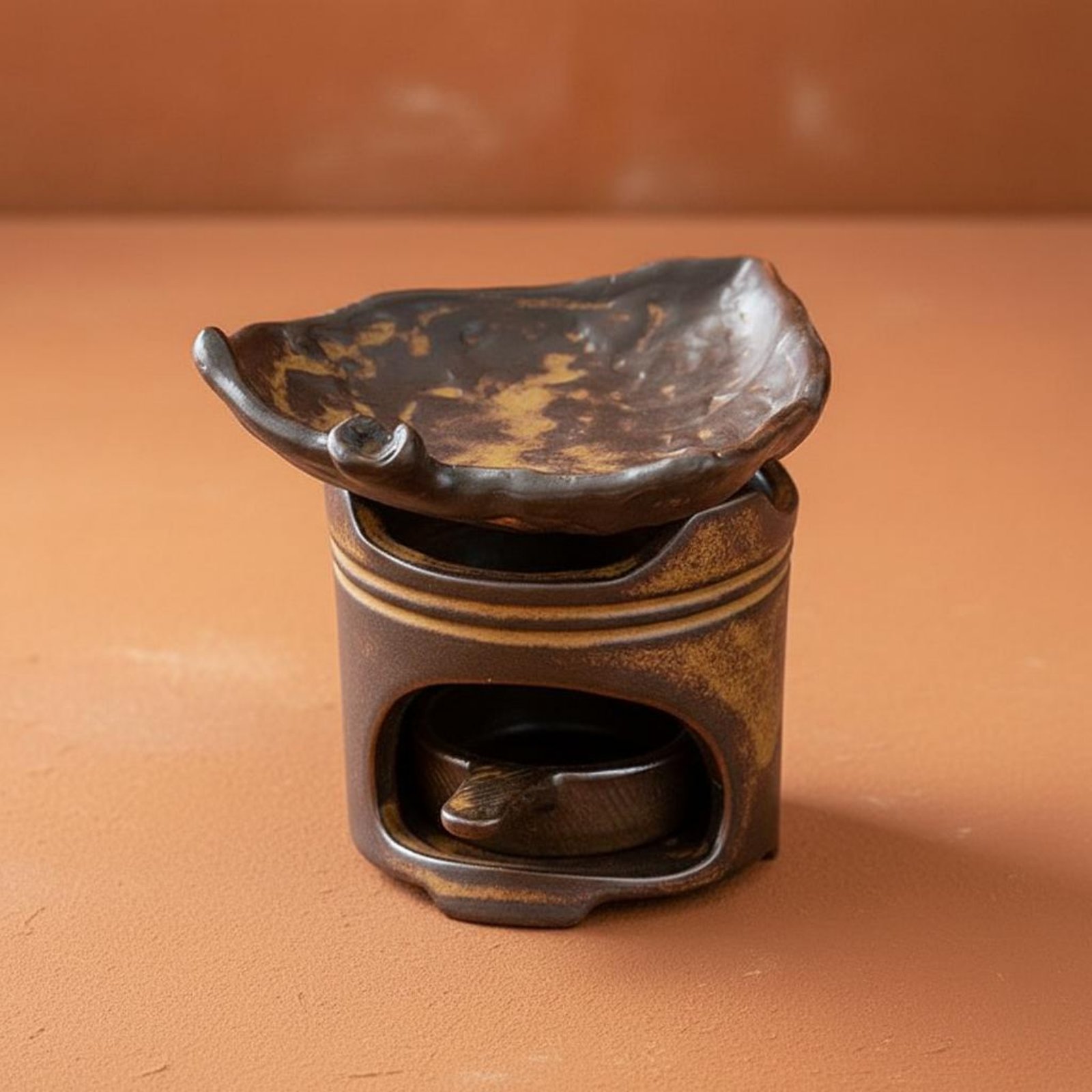 موقد شاي سيراميك بتصميم مستوحى - مراجعة Ceramic Oil Burner وسعره