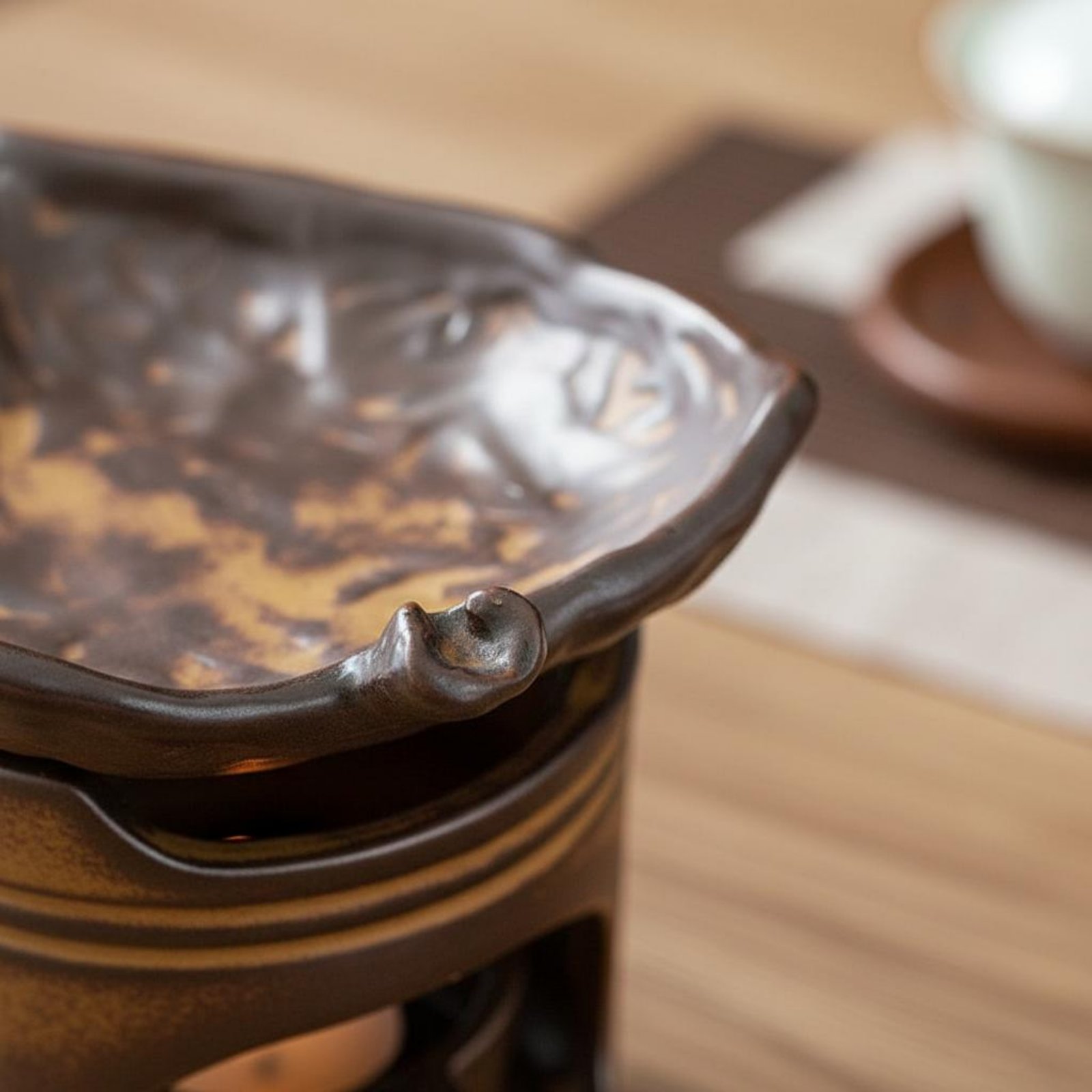 موقد شاي سيراميك بتصميم مستوحى - مراجعة Ceramic Oil Burner وسعره