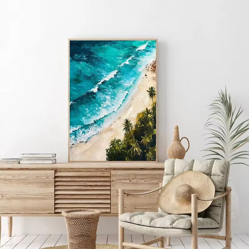 لوحة قماشية لمشهد أمواج المحيط - مراجعة Home Fragrance Ocean Breeze وسعره