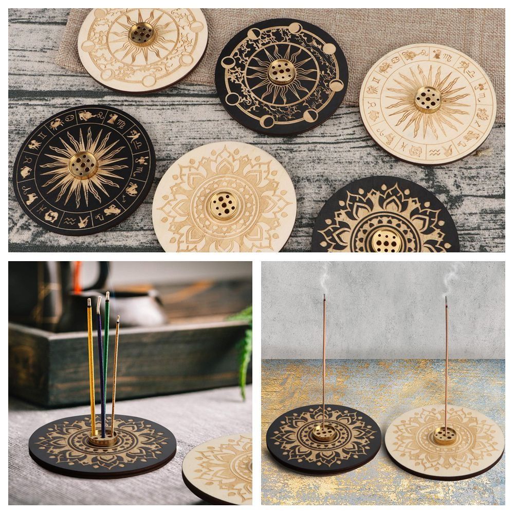 حامل بخور خشبي جديد بطول 10 سم - مراجعة Home Fragrance Incense Sticks وسعره
