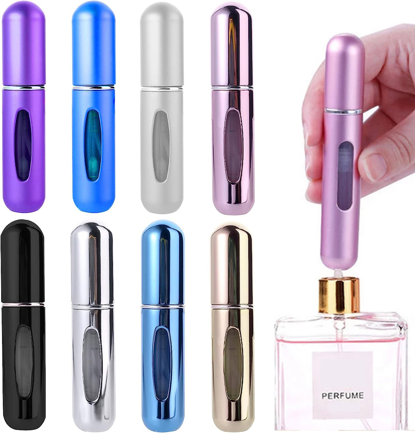 زجاجة عطر صغيرة قابلة لإعادة ا - مراجعة Perfume Atomizer Travel وسعره