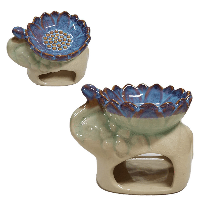 لوتس الجليد الكراك مثل السيرام - مراجعة Ceramic Oil Burner وسعره