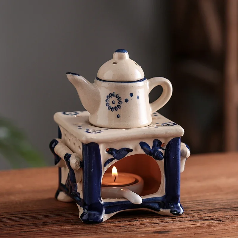 طقم 3 في 1 بتصميم عتيق: موزع أ - مراجعة Ceramic Oil Burner وسعره