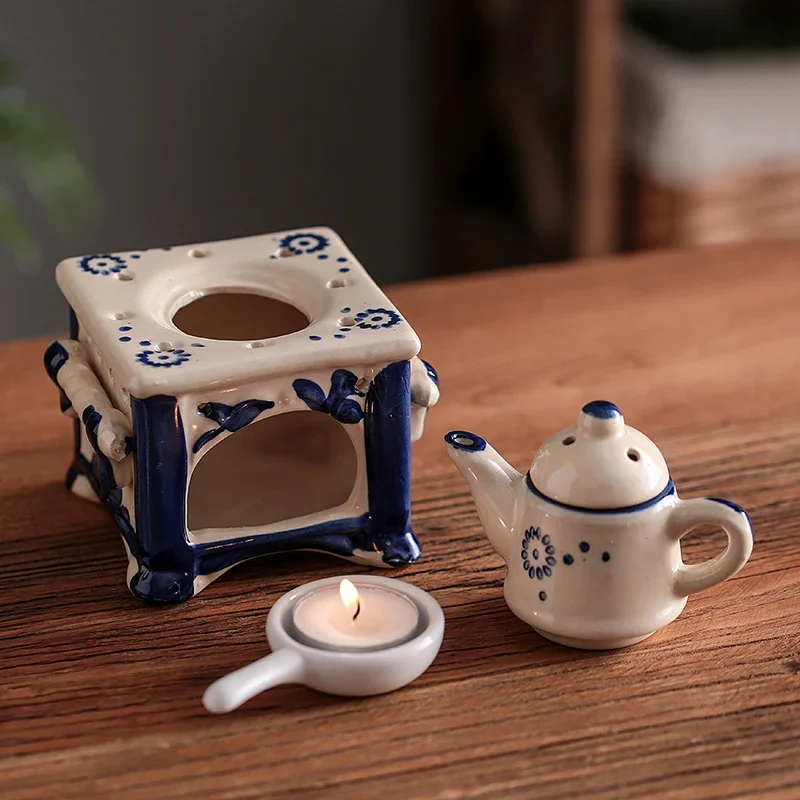 طقم 3 في 1 بتصميم عتيق: موزع أ - مراجعة Ceramic Oil Burner وسعره