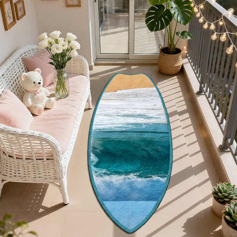 سجادة على شكل لوح ركوب الأمواج - مراجعة Home Fragrance Ocean Breeze وسعره