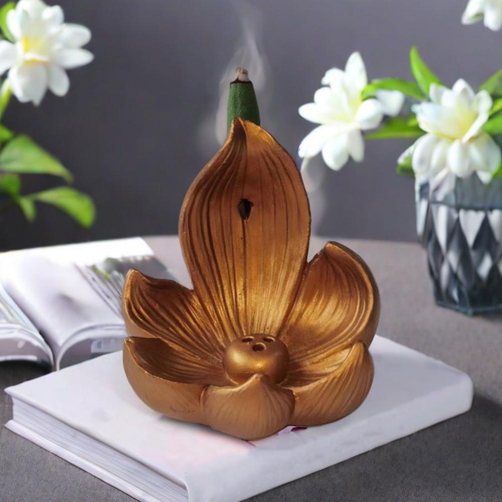 حامل أعواد البخور على شكل زهرة - مراجعة Home Fragrance Incense Sticks وسعره