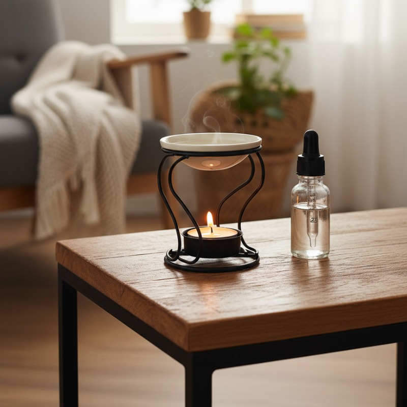 المعادن Tealight السيراميك Tea - مراجعة Ceramic Oil Burner وسعره