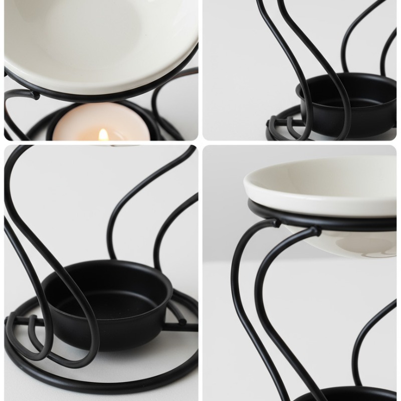 المعادن Tealight السيراميك Tea - مراجعة Ceramic Oil Burner وسعره