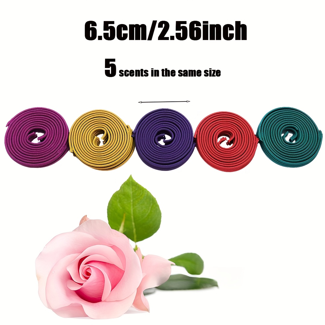مجموعة بخور حلزونية كلاسيكية ع - مراجعة Home Fragrance Rose وسعره