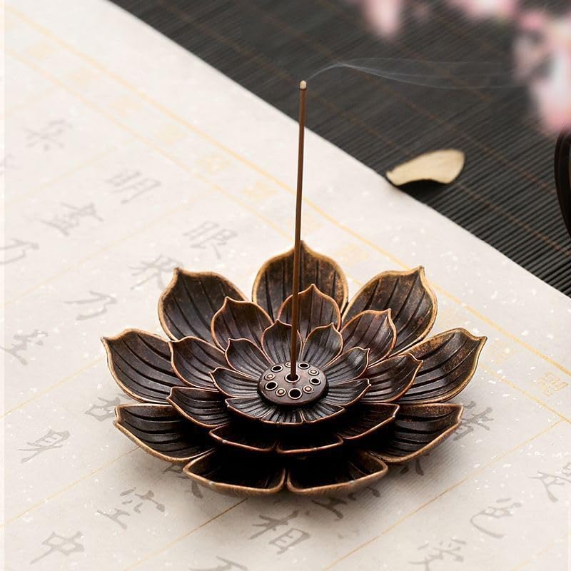 مبخرة سبيكة مع 6 فتحات، على شك - مراجعة Home Fragrance Incense Sticks وسعره