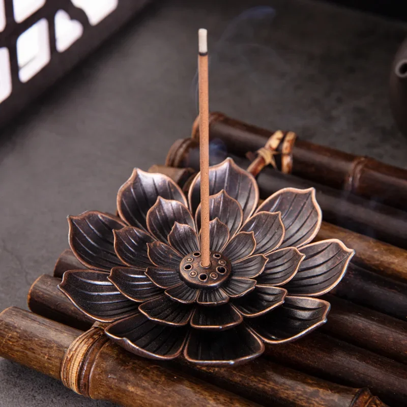 مبخرة سبيكة مع 6 فتحات، على شك - مراجعة Home Fragrance Incense Sticks وسعره